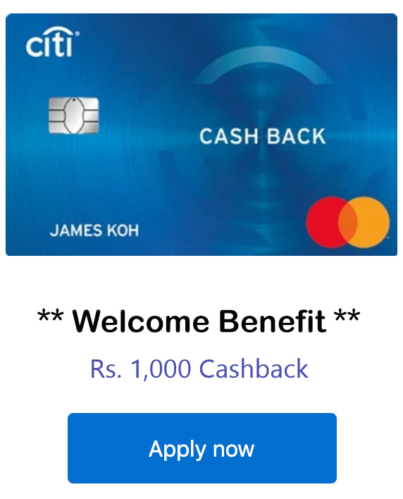 Apply for Citi Cash Back Card