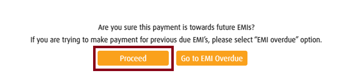 Bajaj Loan EMI Payment: Step 4