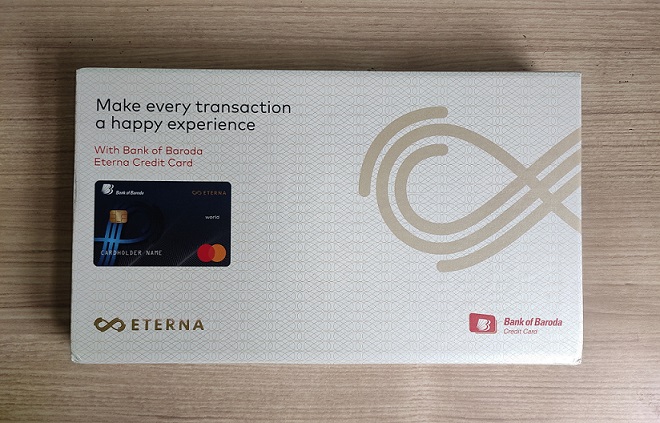 BoB Eterna Credit Card Box