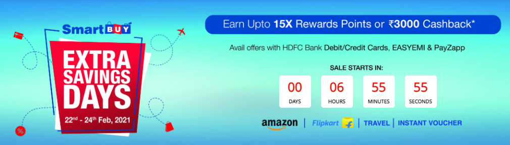 HDFC SmartBuy 15x Offer