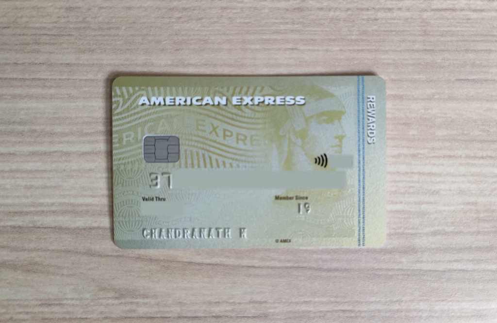 My American Express Membership Rewards Credit Card