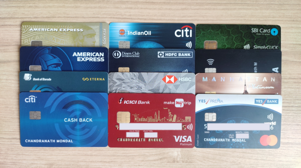 My Credit Card Collection - 2021