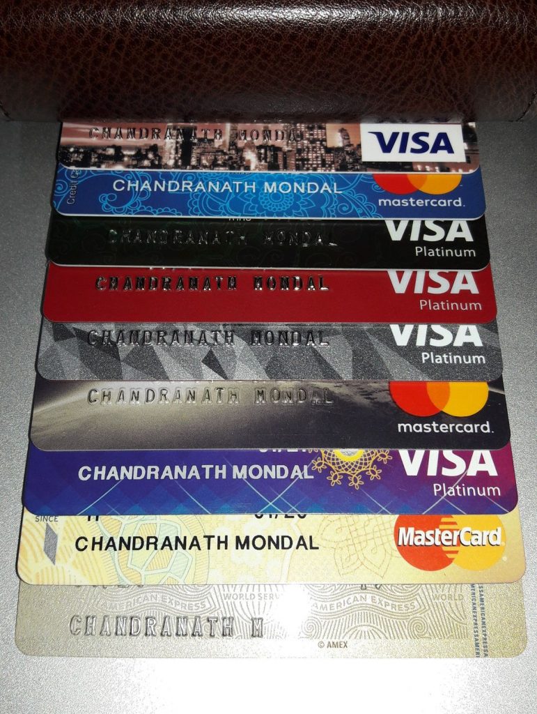 My Credit Card Collection