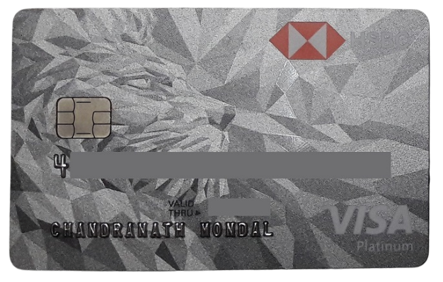 My HSBC Platinum Credit Card