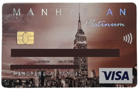 My Standard Chartered Manhattan Platinum Credit Card