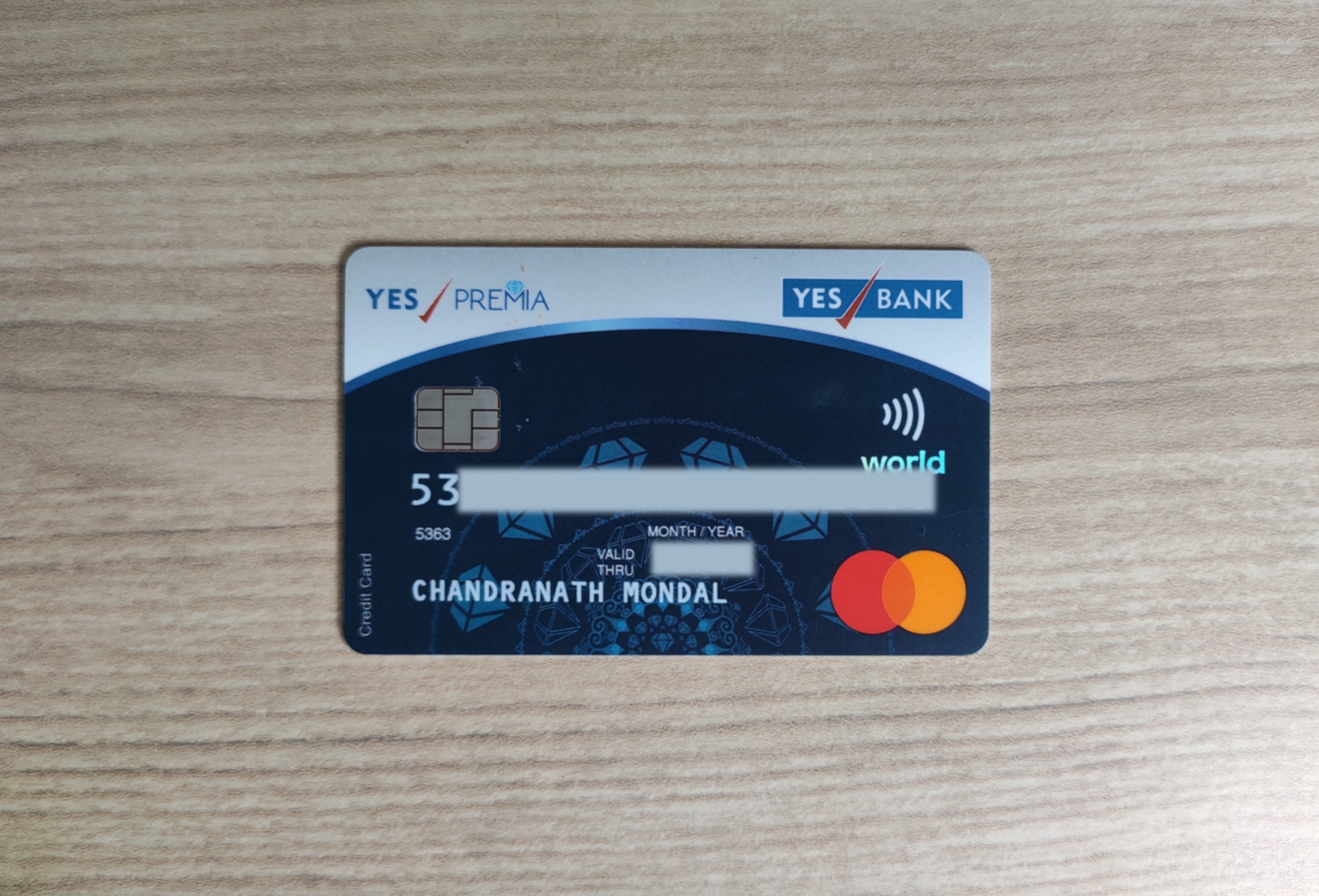 My Yes Premia Credit Card